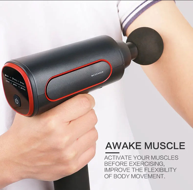 ISO9001 Certified OEM ODM Exclusive Design Fast Response 120V Small Chiropractic Massage Gun 3 Days Delivery